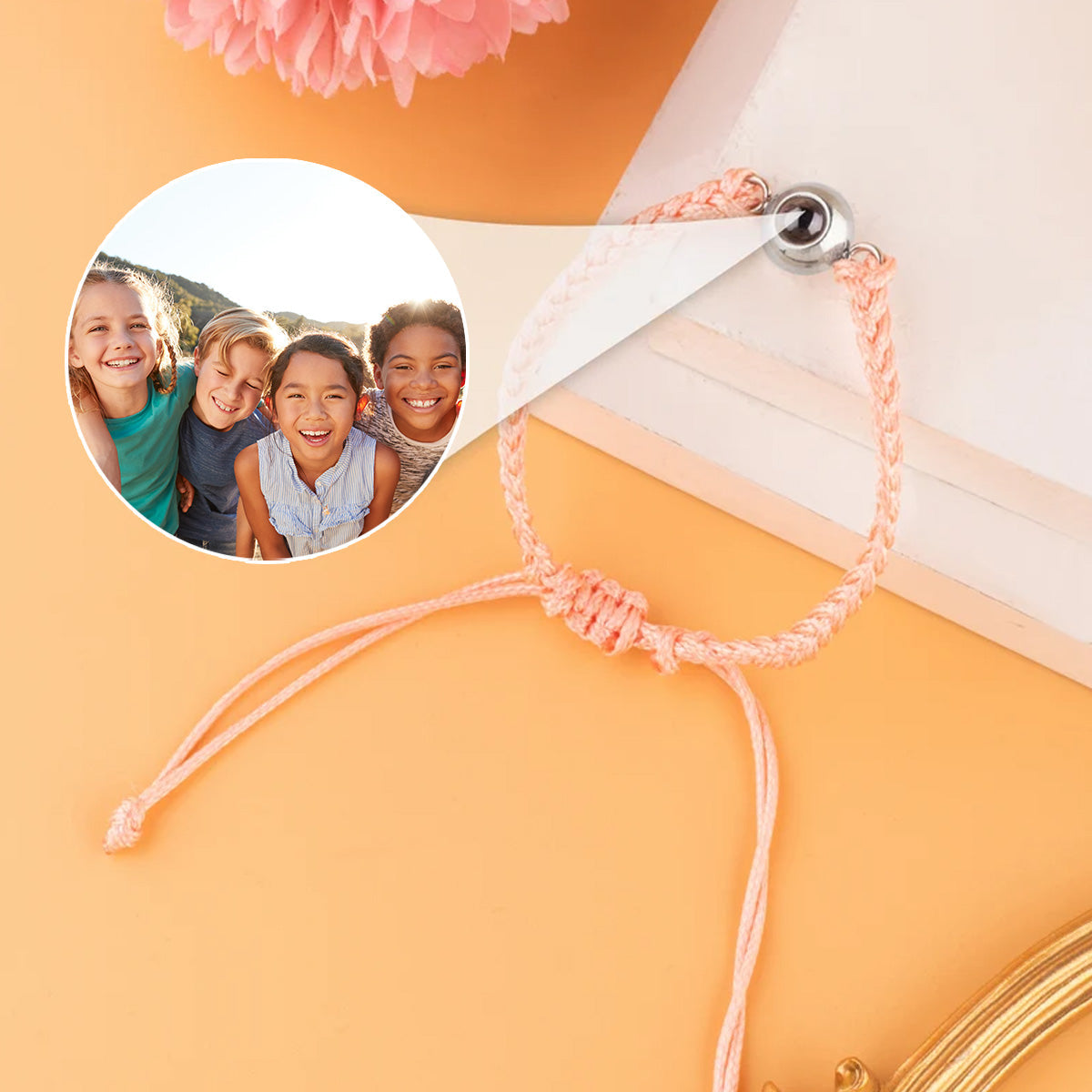Sweetheart - Personalized Kid Projection Bracelet - 2