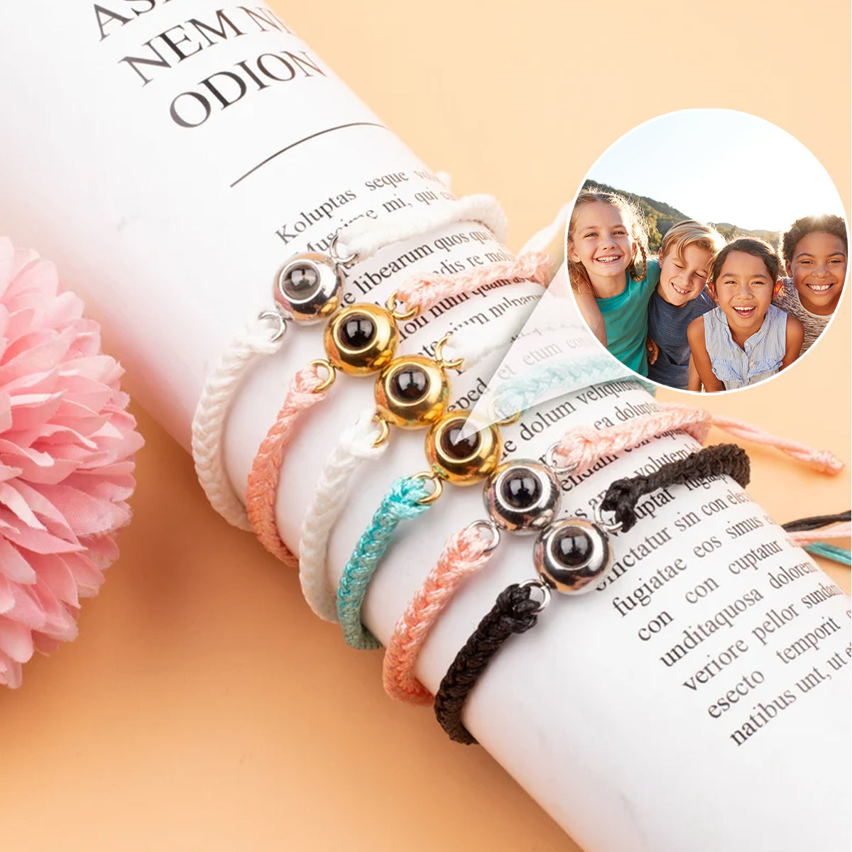 Sweetheart - Personalized Kid Projection Bracelet - 1