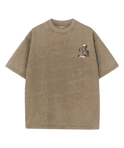Dry Bones Double Sided Unisex Washed Christian T-shirt