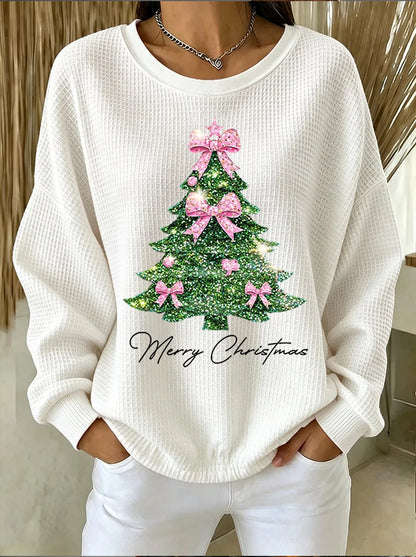 Women's Christmas Print Sweatshirt
