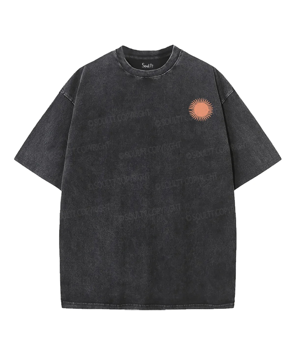 Salt & Light Double Sided Unisex Washed Christian T-shirt
