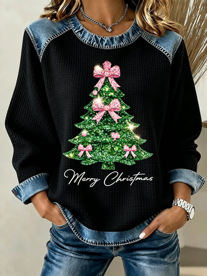 Women's Christmas Print Sweatshirt