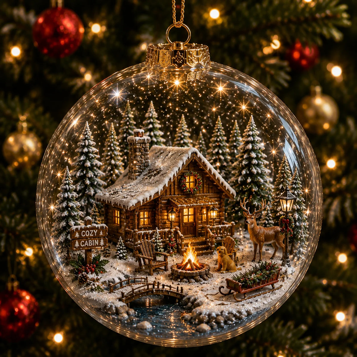 ⏰ Limited anniversary edition✨Christmas landscape decorations